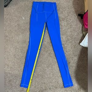 Blue lululemon leggings